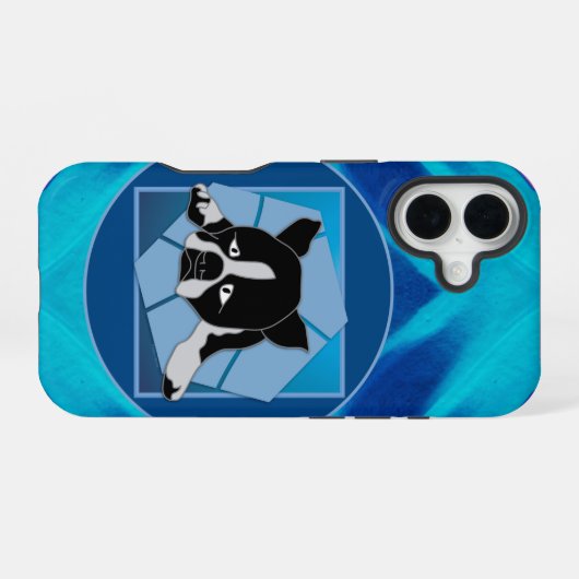 Sad Puppy iPhone 16 Hülle (Rückseite (Horizontal))