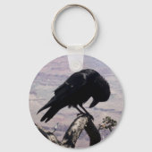Sad Raven Keychain Schlüsselanhänger (Vorderseite)