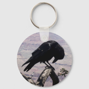 Sad Raven Keychain Schlüsselanhänger