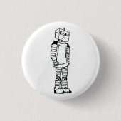 Sad Robot Button (Vorderseite)