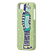 Sad Robot iPhone Case (Rückseite Links)