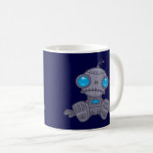 Sad Robot Kaffeetasse (VorderseiteRechts)