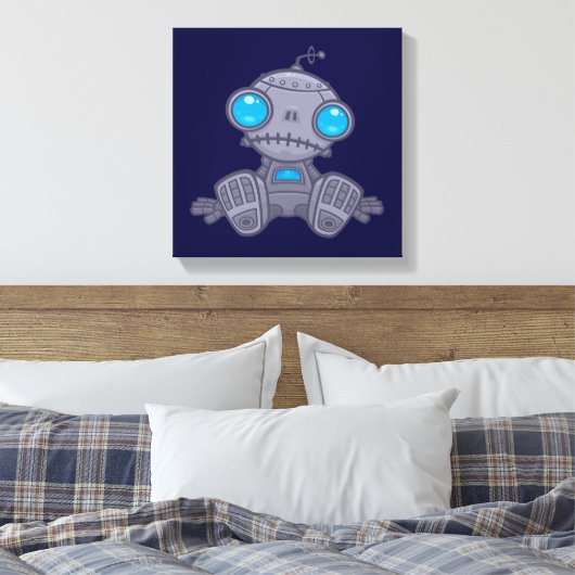 Sad Robot Leinwanddruck (Insitu (Schlafzimmer))