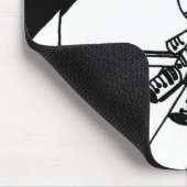 Sad Robot Mousepad (Ecke)