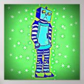 Sad Robot Poster (Vorne)