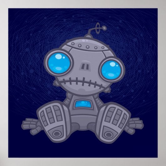 Sad Robot Poster (Vorne)