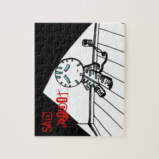 Sad Robot Puzzle (Vertikal)