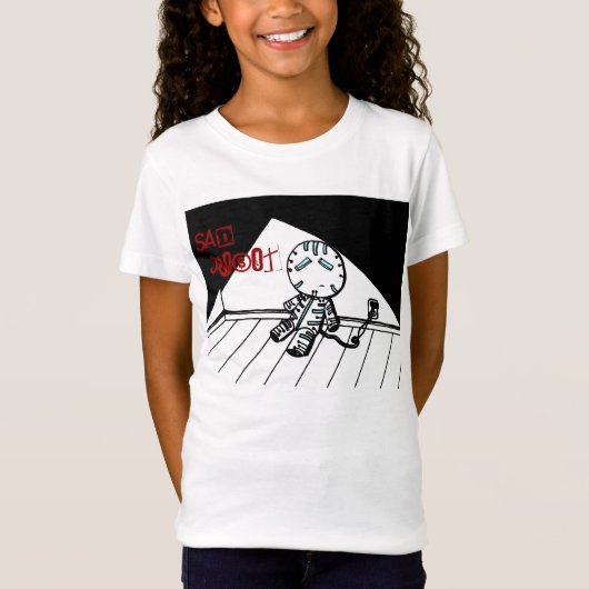 Sad Robot Shirts (Vorderseite)