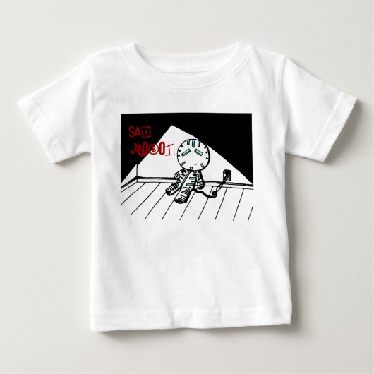 Sad Robot Shirts (Vorderseite)