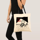 Sad Robot Tote Bag Tragetasche (Vorderseite (Produkt))