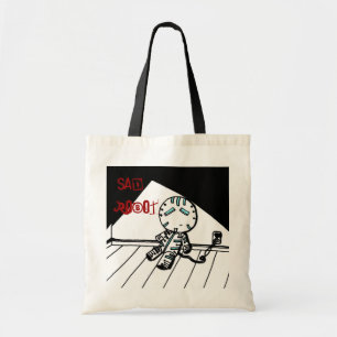 Sad Robot Tote Bag Tragetasche