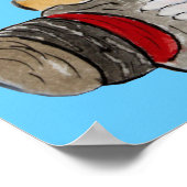 Sad Sam Clown Print Poster (Ecke)