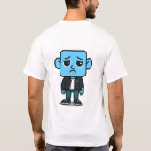 Sad Smilo T-shirt - Emotional design (Rückseite)