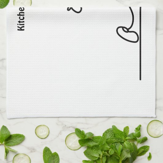 Sad Stickman Kitetücher Geschirrtuch (Gefaltet)