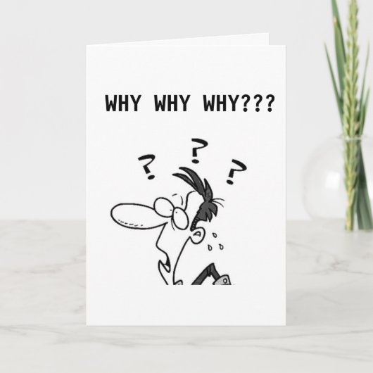 SAD U MUSSTE "WEG" UND FEHLT EUCH AUCH! KARTE (Vorderseite)