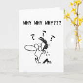 SAD U MUSSTE "WEG" UND FEHLT EUCH AUCH! KARTE (Gelbe Blume)