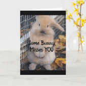 SAD UND UPSET - VERMISSTE "YOU"-KARTE KARTE (Gelbe Blume)