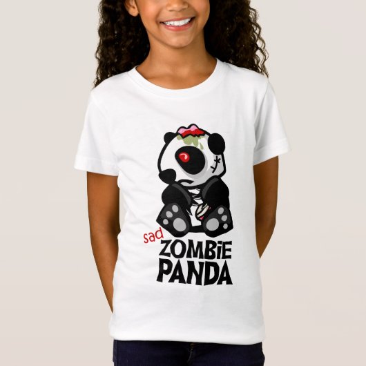 *sad* Zombie-Panda T-Shirt (Vorderseite)