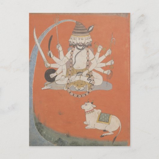 Sadashiva, Rajasthan Postkarte (Vorderseite)