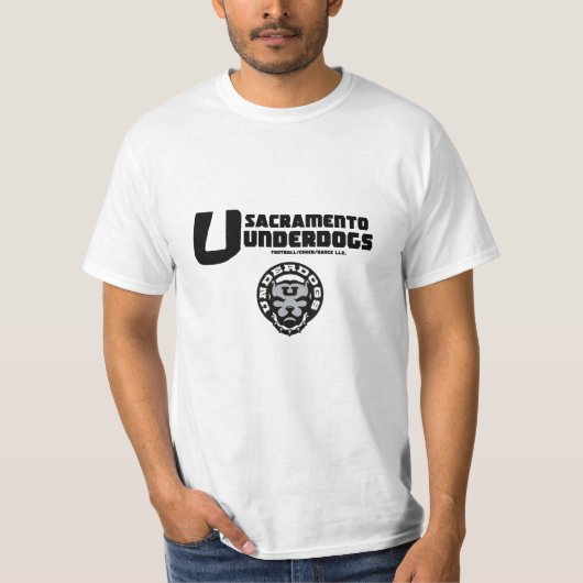 Sadcramento-Unterhunde-Hemd T-Shirt (Vorderseite)