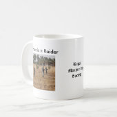Saddam-Jagd Kaffeetasse (Vorderseite Links)