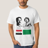 Saddam und Gaddafi T-Shirt (Vorderseite)