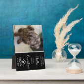 Saddest Goodbye Plaque (Singular) Fotoplatte (Seite)