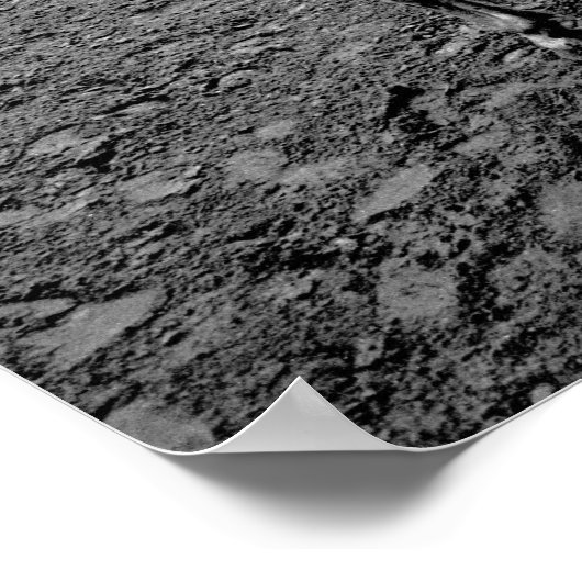 Saddle Bronc Rider, Schwarzweiß Poster (Ecke)