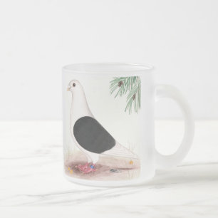 Saddle Homer Pigeon Mattglastasse