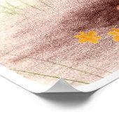 Saddle Homer Pigeon Poster (Ecke)