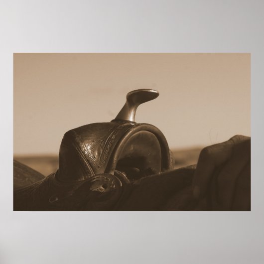 Saddle Horn Poster (Vorne)