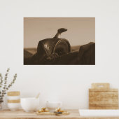 Saddle Horn Poster (Küche)