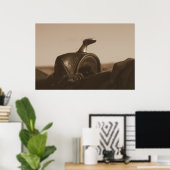 Saddle Horn Poster (Heimbüro)