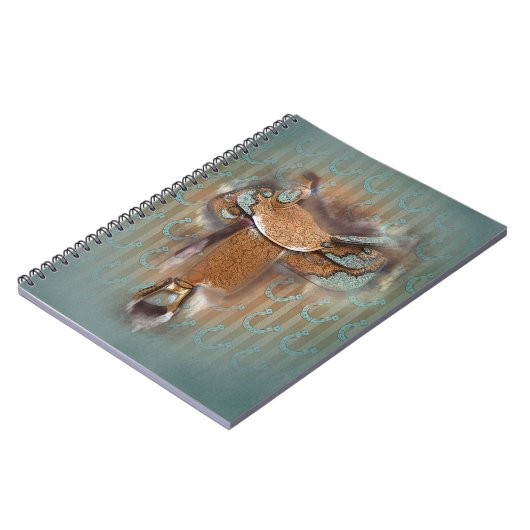 Saddle III - Notebook Notizblock (Linke Seite)