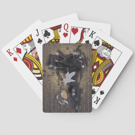 Saddle IV - Kartenspielen Spielkarten (Rückseite)