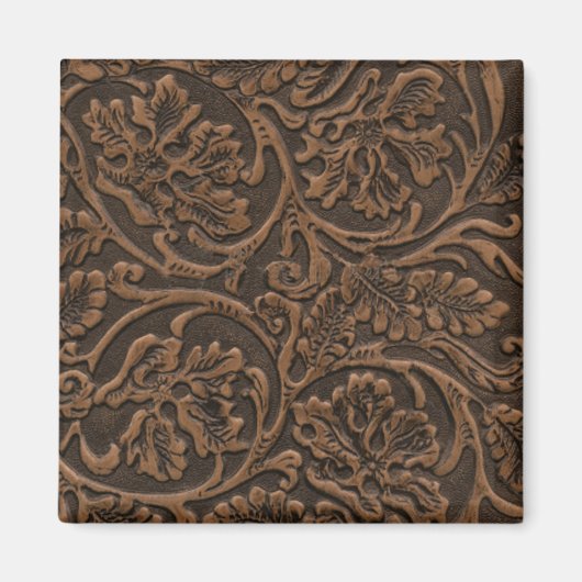 Saddle Leather Magnet (Vorne)