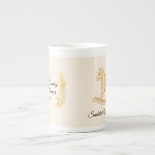 "Saddle Up" Boho Western Babydusche Porzellantasse