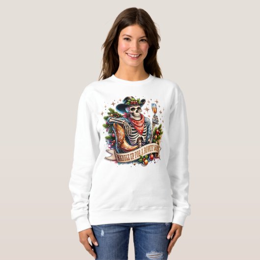 Saddle Up For A Rowdy 2025 Sweatshirt (Vorne ganz)