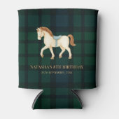 Saddle Up Vintage Preppy Horse Birthday  Dosenkühler (Vorderseite)