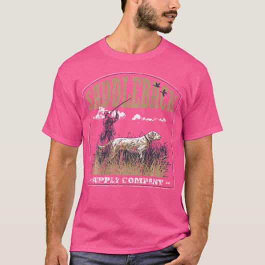 Saddleback Hunting Labrador Logo T-Shirt (Vorderseite)