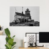 Saddleback Ledge Lighthouse Poster (Heimbüro)