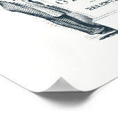 Saddleback Oysters Print Poster (Ecke)