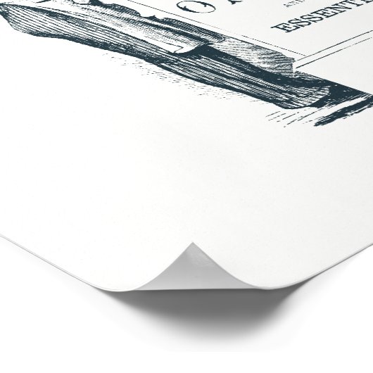 Saddleback Oysters Print Poster (Ecke)