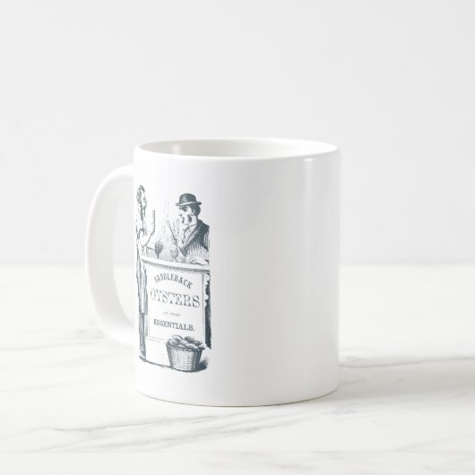 Saddleback Oysters Tasse (Vorderseite Links)