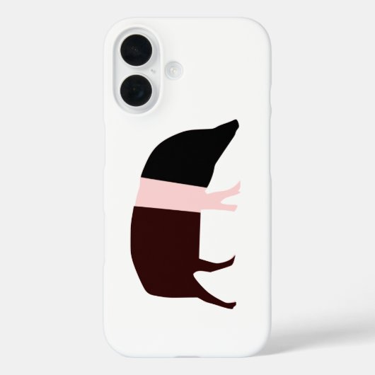 Saddleback Pig iPhone 5 Fall Case-Mate iPhone Hülle (Rückseite)