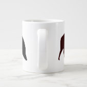 Saddleback Pig Tasse (Rückseite)