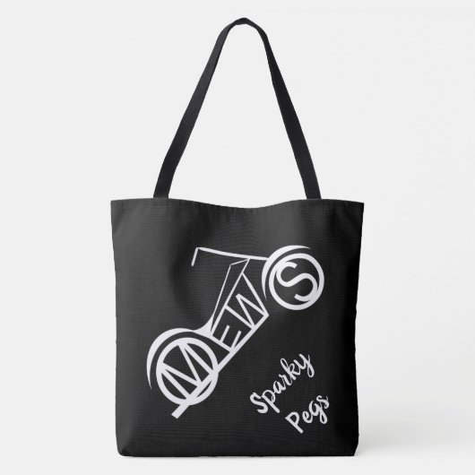 Saddlebag-Tasche Tasche (Rückseite)