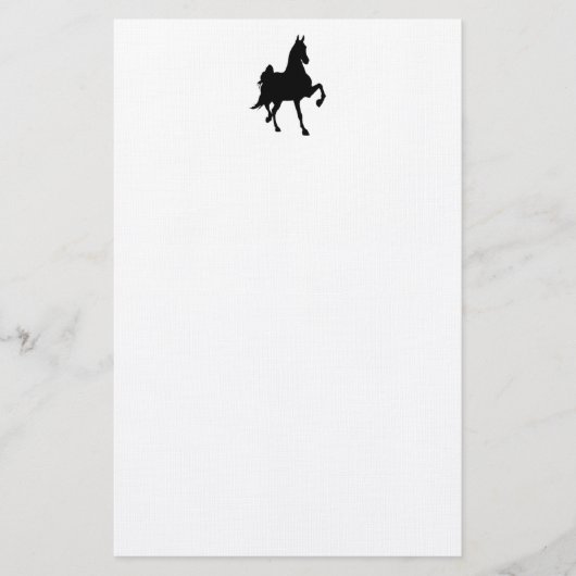 Saddlebred Briefpapier (Vorderseite)
