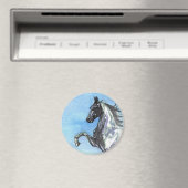Saddlebred Horse Art Magnet (In Situ (Geschirrspüler))