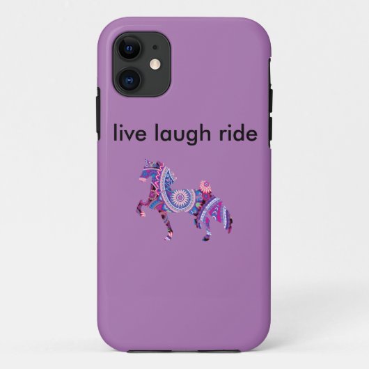 Saddlebred iPhone Fall Case-Mate iPhone Hülle (Rückseite)